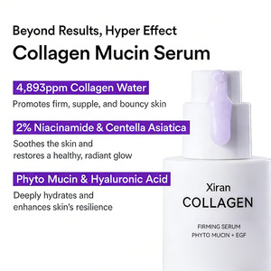 自有品牌韩国护肤品植物粘蛋白胶原蛋白精华抗衰老紧致面部精华烟酰胺EGF美白精华 - Product Image 4