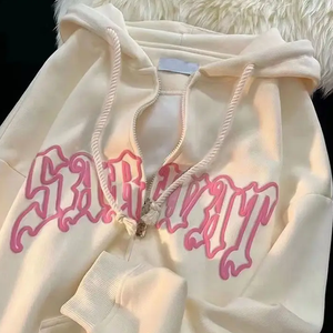 Custom Oversized Heavyweight Acid Wash <b>Vintage</b> Cotton Puff Print Essentials Embroidery <b>Zip</b> <b>up</b> <b>Hoodies</b> Manufacturer - Product Image 3