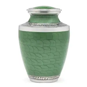 Urna de Metal de Lujo, Recuerdo Conmemorativo Atemporal, Elaborada para Seres Queridos con Elegancia y Durabilidad - Product Image 3