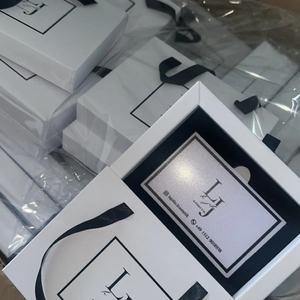 Boîte cadeau élégante à coulissière, <span class=keywords><strong>rose</strong></span> poudré, personnalisée, pour certificat <span class=keywords><strong>de</strong></span> cadeau, salon <span class=keywords><strong>de</strong></span> beauté, bijoux, bons d'achat, usage <span class=keywords><strong>de</strong></span> mariage - Product Image 5