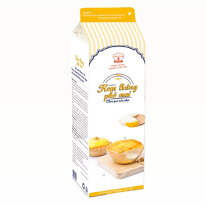 ครีมเบเกอรี่1กก. ครีมไข่แบบไม่สุกครีมเทียมไข่ชีสครีมเทียมฮาลาลปรับแต่งได้ไม่ใช่นม OEM/ODM ขายส่งอาหาร - Product Image 1