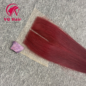 Cierre de encaje transparente cutícula alineada 4x4 7x7 pelucas de cabello humano estilo ondulado cabello crudo Remy vietnamita extensiones de cabello humano - Product Image 1