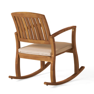 Fauteuils à bascule en teck modernes de haute qualité pour l'extérieur, durables, robustes et écologiques - Product Image 1