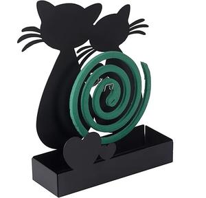 Soporte de bobina de hierro con acabado negro Soporte de metal decorativo elegante para el hogar Cocina Restaurante y uso diario - Product Image 4