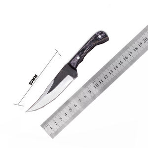 Cuchillo de caza de acero al carbono hecho a mano forjado a mano con Funda de cuero espiga completa - Product Image 1