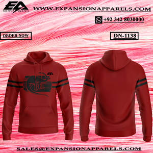 Haute qualité 100% Polyester Sublimation pull à capuche vêtements de sport d'hiver brodé impression numérique à capuche fabricant direct - Product Image 5