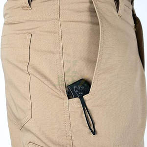 Pantalon cargo tactique de base pour hommes léger et durable avec ceinture extensible Meilleures ventes en gros - Product Image 3