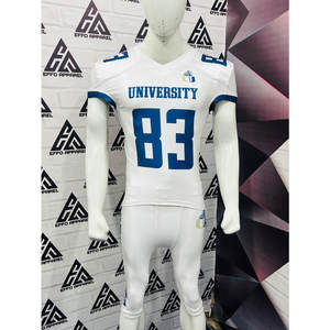 Uniformes de Fútbol Americano Personalizados para Adultos, Ropa Deportiva, Pantalones Cortos Transpirables de Secado Rápido, Unisex, Precio al por Mayor, Suministro Directo de Fábrica - Product Image 1