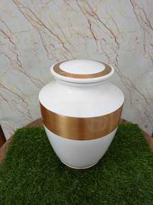 Urnas de cremación personalizadas de Metal de alta calidad, urna de latón para cenizas, adultos, mascotas, suministro funerario hecho a mano - Product Image 5