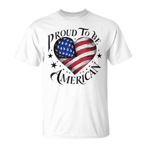 T-shirt Promozionale Orgogliosa di Essere Americano - Product Image 1