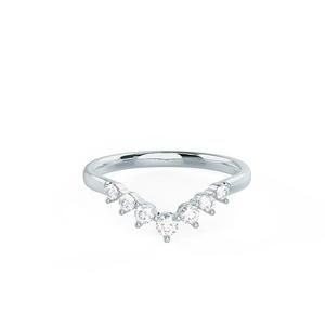 Bague en diamant de laboratoire en or IGI Bague en diamant rond 10 carats 14 carats pour mariage et bague de fiançailles ou bande - Product Image 1