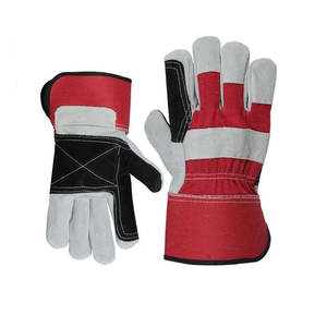 Gants de travail en cuir à usage industriel, résistants à l'huile et à l'eau, résistants à la chaleur, pour le travail en extérieur, la soudure, l'atelier - Product Image 6