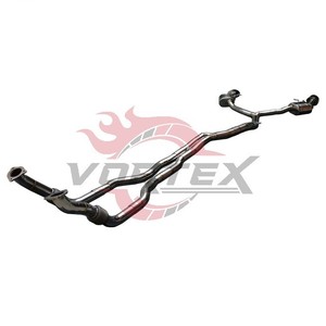 Escape de Acero Inoxidable con Válvula Electrónica Vortex Factory Tuning para AUDI RS5 B9 2.9T 2019-2025 con Válvulas y Tubos Delanteros - Product Image 1