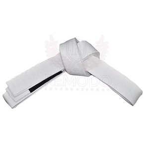 Cinturones de Karate personalizables de alta calidad Embalaje Premium Equipo de artes marciales duradero - Product Image 3