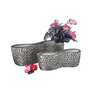 Best Seller Modern Shape Aluminium <b>Decor</b> <b>Vase</b> High Quality Metal Flower <b>Vase</b> for Home Living Room Wedding Tabletop <b>Decoration</b> - Product Image 1