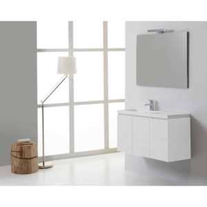 ตู้ห้องน้ำประหยัดพื้นที่ Miami 90 ซม. ประตูซ้าย ชุดห้องน้ำดีไซน์หรู - Product Image 2