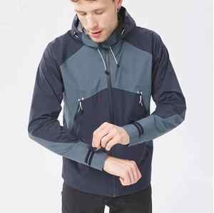 CONMR-Chaqueta impermeable ligera a prueba de viento para senderismo y escalada, cortavientos informal con cierre de cremallera para exteriores - Product Image 1