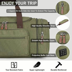 Sac de sport élégant – Sac de sport spacieux et durable avec plusieurs compartiments pour la gym et les voyages - Product Image 4