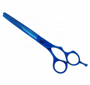 กรรไกรตัดผมและกรรไกรไทเทเนียม36ใบมีดตรงพร้อมใบมีดสแตนเลส - Product Image 1