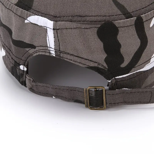 หมวกลายพรางสไตล์เวียดนามสำหรับผู้ชายออกแบบโลโก้ได้ตามต้องการสำหรับกีฬาฤดูหนาว-ขี่จักรยานสกีตกปลา - Product Image 3