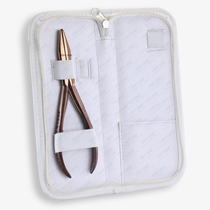 Latest Tape extension pressing plier flat surface tape in plier Comfortable hand <b>grip</b> <b>hair</b> extension plier maintenance tool - Product Image 1