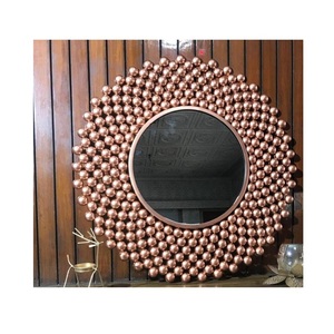 Modern Stylish Luxury Durable Oversized Framed Metal Wall Mounted <b>Mirror</b> Handcrafted Customizable Thickness Mart Decorative - Product Image 3