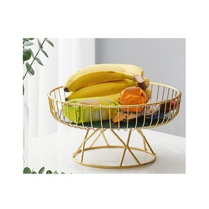 Elegant metal wire bowl set stylish <b>kitchen</b> <b>storage</b> organizer multipurpose countertop fruit bread <b>vegetable</b> <b>storage</b> - Product Image 4