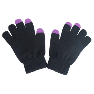 Guantes de punto de invierno para hombres y mujeres/Guantes de acrílico mágicos con pantalla táctil térmica unisex - Product Image 1