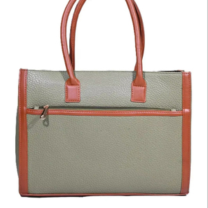 Bolso Tote de PU de Diseño para Mujer, Moderno, Ecológico, Impermeable, Ligero, para Compras, India - Product Image 1