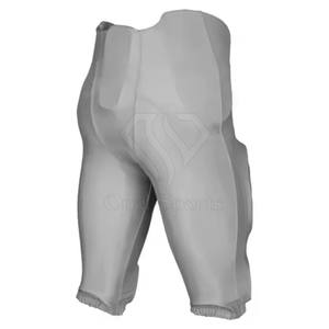 Pantalones cortos de fútbol americano de secado rápido de alta calidad personalizados al por mayor transpirables de talla grande nuevos pantalones cortos de diseño - Product Image 3