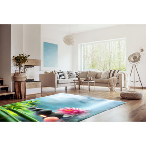 Tapis imprimé : design moderne pour bureau, entrée, salle de bain et décoration intérieure, tapis en velours - Product Image 2