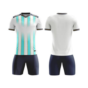 Maillots de football à manches courtes à séchage rapide, nom imprimé, uniformes de jeu professionnels pour adultes et ensembles d'entraînement pour enfants - Product Image 1