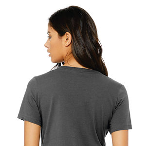 เสื้อยืดคอวีวินเทจสำหรับผู้หญิงเสื้อยืดที่ได้รับแรงบันดาลใจจากย้อนยุคระบายอากาศน้ำหนักเบาสั่งทำ - Product Image 6