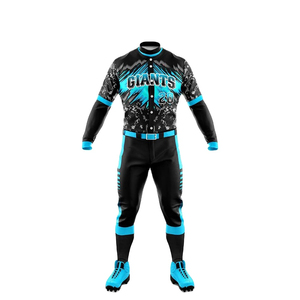 2025 nouveauté vêtements de sport de baseball pour hommes personnalisés ensembles d'uniformes respirants de haute qualité avec impression par sublimation dernière conception - Product Image 1