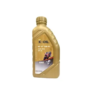 From Vietnam K-OIL 4T M5 engine oil 10W-30 API SL JASO MA2 engine protection good performance semi synthetic motor oil