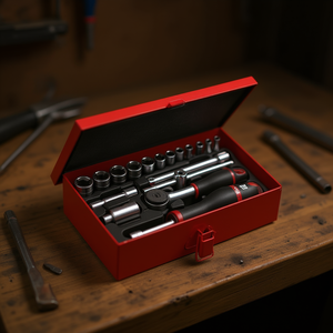 Juego de Llaves de Tubo Hexagonales Surtidas Usag de 19 Piezas en Caja de Acero - Product Image 3