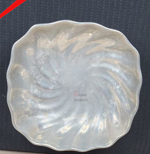 Tazón Central Decorativo Tropical de Lujo con Base de Resina, Diseño para Servir Comida y Chocolate en el Hogar y Restaurantes, Vajilla - Product Image 2