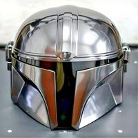 Casque Mandalorien 18 Gauge Acier Casque Médiéval Acier Mandalorien Casque Maison & Bureau Décor Cadeau Métal Artisanat
