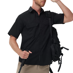 Chemises de pêche pour hommes, tendance, meilleur produit, confortables à porter, en élasthanne/polyester, UPF 50+, grandes tailles - Product Image 4