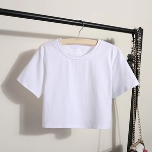 Camiseta para niños, 100% algodón, estampado de logotipo personalizado, camiseta de manga corta para niños, camisetas lisas en blanco para niños y niñas - Product Image 4