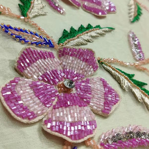 New Collection of Hand Beaded Luxury <b>Fabric</b> for Women Eco-Friendly Western Evening Dress Wholesale Price for Wedding Girls - Product Image 1