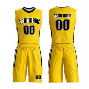 Uniforme de Baloncesto Transpirable y Cómodo, Jersey de Equipo con Estampado por Sublimación Personalizado para Adultos - Product Image 4