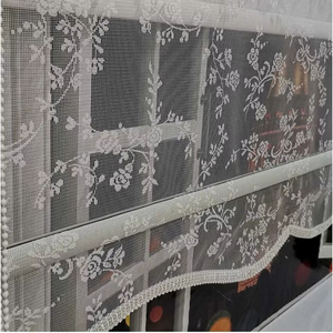 Custom Designed Elegant Damask <b>Pattern</b> Sheer <b>Roller</b> <b>Blind</b> Light Filtering Window Shade for Decorative Curtains Valances - Product Image 1