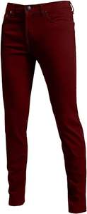 Pantalons en jean de qualité supérieure sur mesure, coupe régulière, pour hommes, streetwear, mode, respirant, extensible, couleur marron, pantalons en jean pour hommes - Product Image 2
