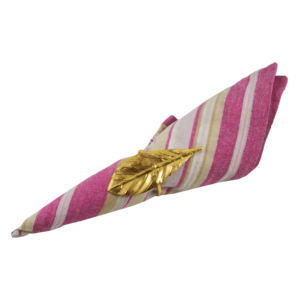 Servilletero de pavo real de tendencia de Metal con anillo de servilleta de acabado chapado en oro decoración de mesa de fiesta uso servilletero - Product Image 2