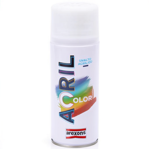 Arenxons 400ml RAL 9010 Blanco Brillante Esmalte Acrílico en Aerosol Acrilcolor Categoría de Producto Pinturas Acrílicas - Product Image 2
