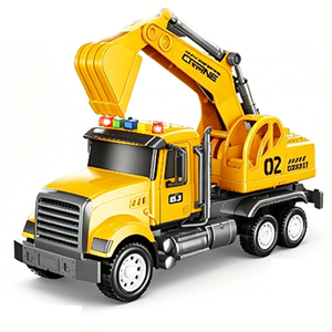 Set <span class=keywords><strong>de</strong></span> Camiones <span class=keywords><strong>de</strong></span> Construcción con Luz y Música: Funciona por Fricción, Plástico ABS, Juguetes <span class=keywords><strong>de</strong></span> Ingeniería para Niños, Venta al Por Mayor Disponible <span class=keywords><strong>BJ</strong></span> - Product Image 3
