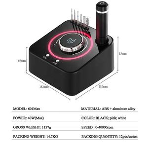 40000RPM forte professionale trapano Nail Machine portatile <span class=keywords><strong>Pedicure</strong></span> <span class=keywords><strong>Manicure</strong></span> <span class=keywords><strong>E</strong></span> trapano a pedale - Product Image 3