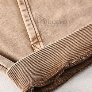 High Quality <b>Men</b> Acid Wash Fleece Hoodie Blanks Heavyweight 100% Cotton Embroidered Design <b>for</b> Spring - Product Image 5