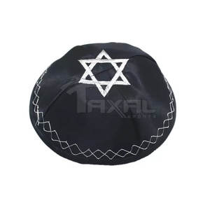 Kippah หนังแท้ kippah ปากีสถานผลิตจากโรงงาน - Product Image 5